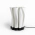 JONATHAN Y Lighting Flame 14" Tall LED Novelty Table Lamp White / Black
