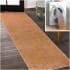 JONATHAN Y Lighting Washable 2' x 7-3/4' Polyester Solid Indoor Runner Terra