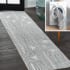 JONATHAN Y Lighting Washable 2' x 7-3/4' Polyester Abstract, Geometric, and Striped Indoor Runner Cream / Dark Gray