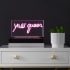 JONATHAN Y Lighting Yass Queen 6" Tall LED Accent Specialty Lamp Pink