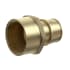 Jones Stephens 1-1/2” F1960 x FIP Brass PEX Adapter, Bag of 6 Brass