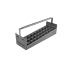 Jones Stephens 1 1/2 PLAS NIP CADDY TRAY Grey