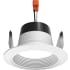 Juno Lighting Contractor Select 4RLD 4" Integrated LED Baffle Recessed Trim - 3000K - 600 Lumens White