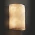 Justice Design Group ADA Medium Cylinder Wall Sconce from the Clouds Collection N/A