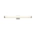 Justice Design Group Mio 38" Wide 3000K LED Wall Sconce Brushed Nickel