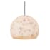 Justice Design Group Globe 13" Wide Pendant Matte Black