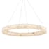 Justice Design Group Medley 42" Wide Ring Chandelier Brushed Brass