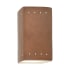 Justice Design Group Ambiance 5.25" Wall Sconce Terra Cotta