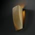 Justice Design Group Ambiance 5.75" ADA Compliant Wall Sconce Harvest Yellow Slate