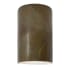 Justice Design Group Ambiance 7.75" ADA Compliant Wall Sconce Tierra Red Slate