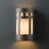 Justice Design Group Ambiance 5.75" ADA Compliant LED Wall Sconce Hammered Brass