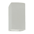 Justice Design Group Ambiance 5.25" ADA Compliant LED Outdoor Wall Sconce Bisque