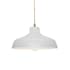 Justice Design Group Radiance 12" Wide Pendant with a Ceramic Bisque Shade Antique Brass