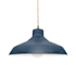 Justice Design Group Radiance 14" Wide Pendant with a Ceramic Midnight Sky Shade Antique Brass
