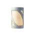 Justice Design Group Single Light 12-1/2" Tall Wall Sconce Bisque