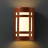 Justice Design Group Ambiance 5.75" Wall Sconce Hammered Copper
