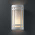 Justice Design Group Ambiance 10.75" Outdoor Wall Sconce Bisque