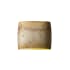 Justice Design Group Ambiance 12" ADA Compliant LED Wall Sconce Greco Travertine
