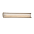 Justice Design Group Clouds 30" Lineate 1 Light LED ADA Compliant Bath Bar Brushed Nickel