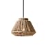 Justice Design Group Nido 12" Wide Pendant Matte Black