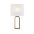 Justice Design Group Oslo 18" Tall Wall Sconce Brushed Brass / White