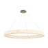Justice Design Group Medley 52" Wide Ring Chandelier Brushed Brass