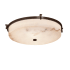 Justice Design Group LumenAria 3 Light 21" Wide Flush Mount Ceiling Fixture Dark Bronze
