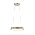 Justice Design Group Fusion 13" Wide LED Pendant Brushed Brass