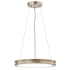 Justice Design Group Fusion 16" Wide LED Pendant Brushed Brass