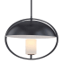 Justice Design Group Capitol 20" Wide Pillar Candle Pendant - Bulb Included Matte Black
