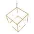 Justice Design Group Pixie 6 Light 22" Wide Chandelier Brushed Brass