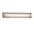 Justice Design Group Fusion 30" ADA Approved LED Lineate Bath Bar Brushed Nickel