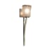 Justice Design Group Veneto Luce 4.5" Sabre 1 Light LED Wall Sconce Brushed Nickel