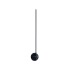 Justice Design Group Varna 32" Tall LED Wall Sconce Matte Black