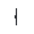 Justice Design Group Zarai 36" Tall 3000K LED Wall Sconce Matte Black
