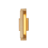 Justice Design Group Catalina 15" Tall LED Outdoor Wall Sconce - Bulb Included Burnished Gold