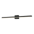 Justice Design Group Lineari 24" Wide 3000K LED Wall Sconce Matte Black