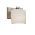 Justice Design Group Limoges 7" Tall LED Bathroom Sconce Brushed Nickel