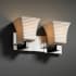 Polished Chrome finish with (-40) Square Flared and Sawtooth shade option
