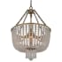 Kalco Esperanza 16" Wide Pendant Brushed Champagne Gold