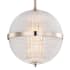 Kalco Portland 10" Wide LED Mini Pendant Polished Nickel