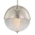 Kalco Portland 10" Wide LED Pendant Polished Nickel