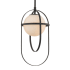 Kalco Lennox 9" Wide Mini Pendant Matte Black