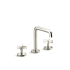Kallista One 1.2 GPM Widespread Bathroom Faucet, Tall Spout Polished Nickel