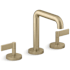 Kallista One 1.2 GPM Widespread Bathroom Faucet Brushed French Gold