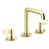 Kallista One 1.2 GPM Widespread Bathroom Faucet Unlacquered Brass