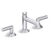 Kallista Pure Paletta by LK 1.2 GPM Widespread Bathroom Faucet with Pop-Up Drain Assembly Polished Chrome