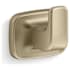 Kallista Per Se Single Robe Hook Brushed French Gold