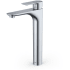 Karran USA Kayes 1.2 GPM Vessel Single Hole Bathroom Faucet with Pop-Up Drain Assembly Stainless Steel