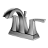 Karran USA Randburg 1.2 GPM Centerset Bathroom Faucet with Pop-Up Drain Assembly Stainless Steel